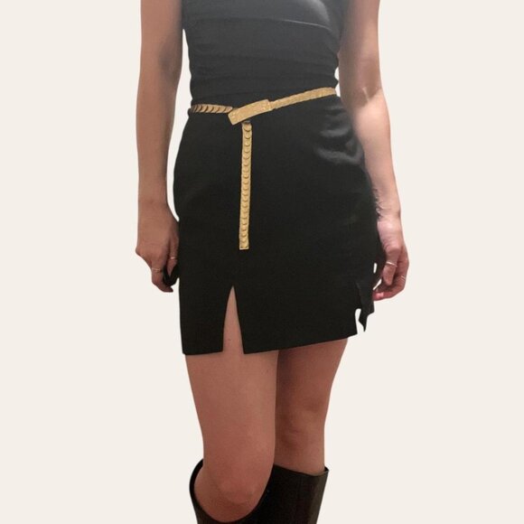 80s/90s vintage gold chain belt - Picture 3 of 6